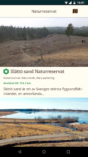 Värnamos Naturkarta Screenshot 1
