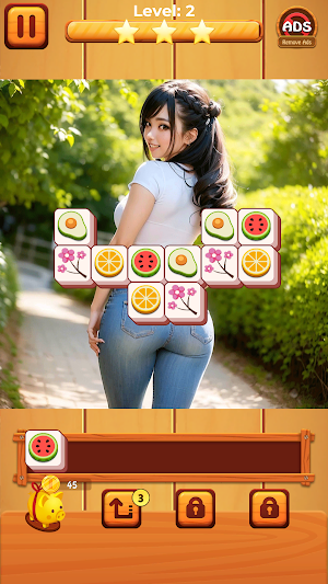 Sexy match girls: block puzzle Screenshot 1