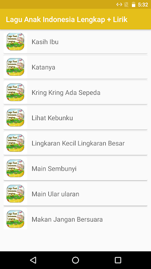 Lagu Anak Indonesia Lengkap Screenshot 3
