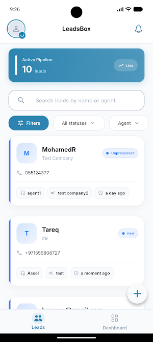 LeadsBox Screenshot 1