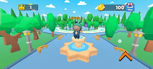 Obby Bobby: Parkour mini-games Screenshot 0
