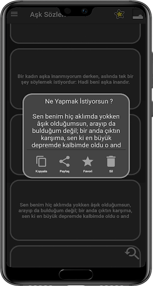 Aşk Sözleri Screenshot 1