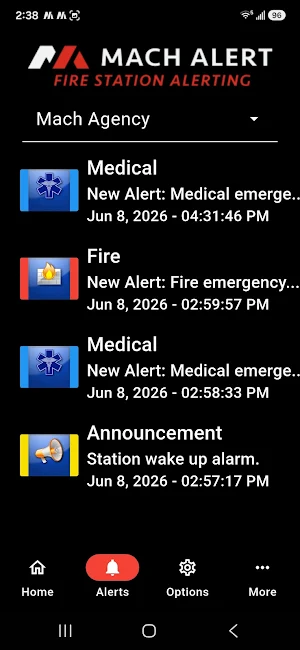 Mach Mobile Alerting Screenshot 1
