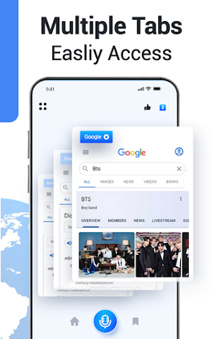 Fast Voice Browser & Web Voice Search Screenshot 2