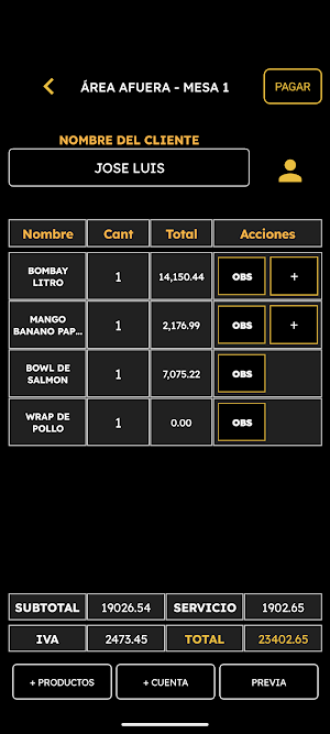 NDF Saloneros Screenshot 1