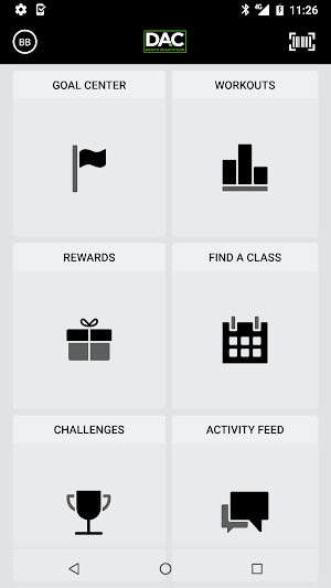 DAC Fitness Screenshot 1