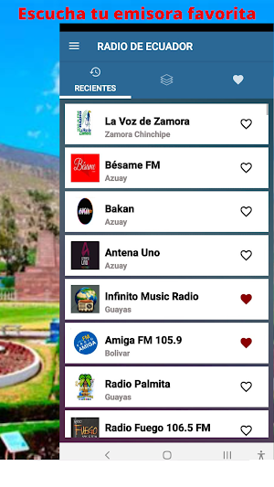 Radios de Ecuador Screenshot 2