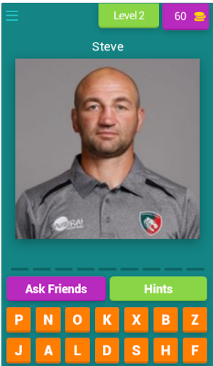 England Rugby Trivia Quiz Game Screenshot 2