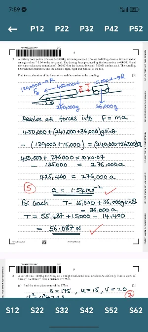 9709 Maths Screenshot 2
