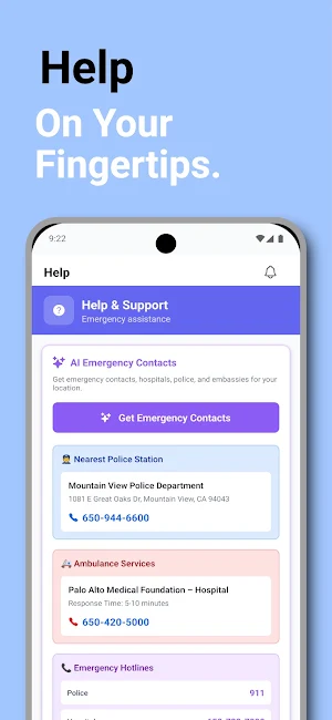 SOS Emergency & Safety Alerts Screenshot 2