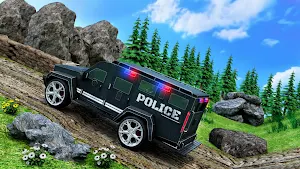 Police Jeep Driving: Cop Games Screenshot 2