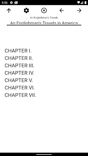 Book, An Englishman's Travels in America Screenshot 0