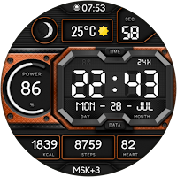 Digital Fnx349 Watch Face
