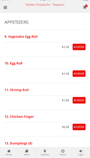 Golden Chopsticks - Tequesta Screenshot 2
