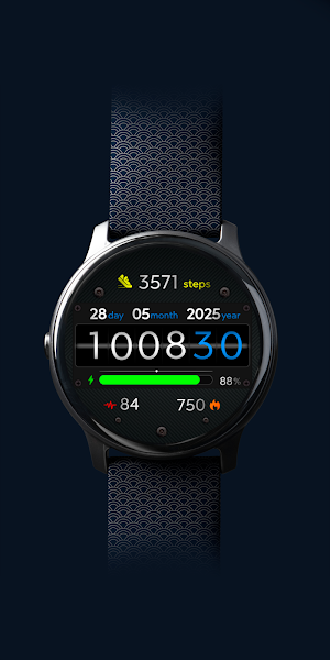 Animated FitRoller Wath Face Screenshot 1