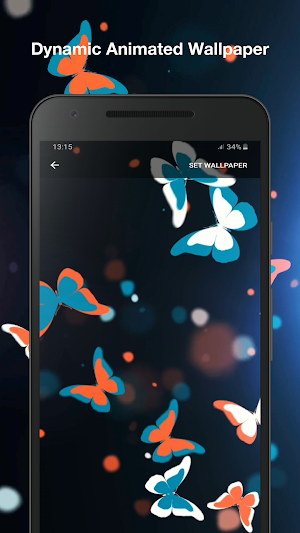 Cute Butterflies Live Wallpaper Screenshot 1