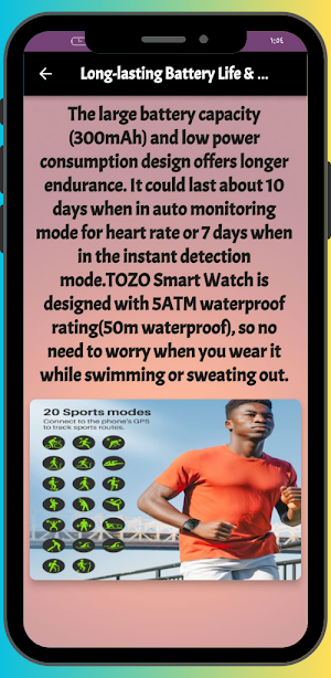 TOZO S2 Smart Watch guide Screenshot 3
