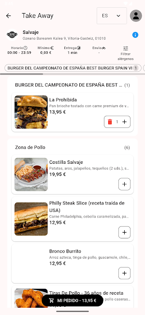 Salvaje American Burger Screenshot 1