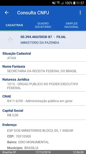 CNPJ Screenshot 1