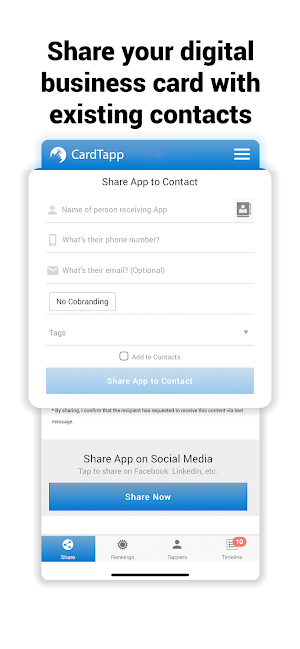 Cardtapp Screenshot 1
