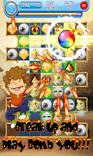 Free Pyramid Smash Match Game! Screenshot 3