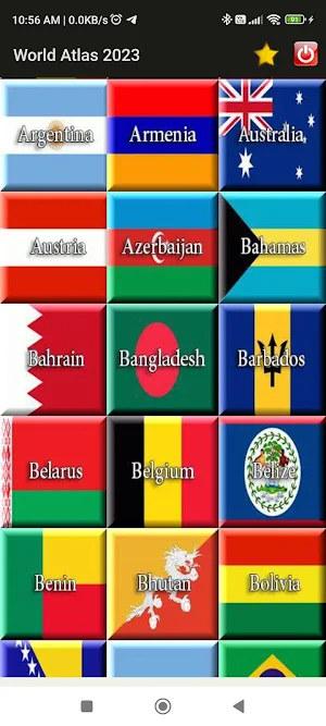 World Countries Atlas 2023 Screenshot 1