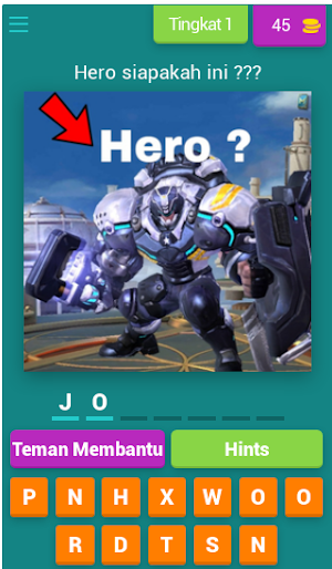 Nama hero moba legend Screenshot 0