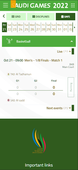 Saudi Games 2022 Screenshot 0