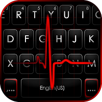 Red Heartbeat Live Keyboard Ba