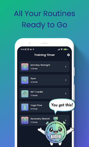 Training Timer Screenshot 2