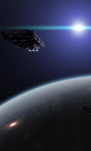 Starship Exodus Live Wallpaper Screenshot 1