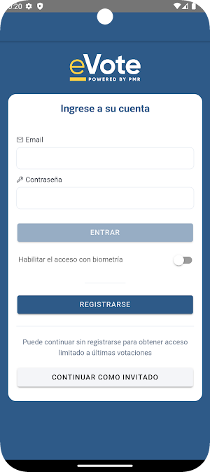 eVote VVD Screenshot 0