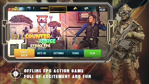 Counter Force Strike – FPS Encounter Shooting 3D Screenshot 0