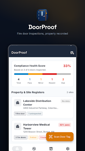 DoorProof Fire Door Inspection Screenshot 0