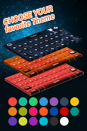 Japanese Keyboard- Japanese Typing keyboard Screenshot 0