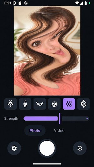 Funny Face Camera - Warp Screenshot 3