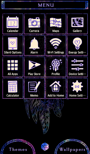 Stylish Wallpaper Galaxy Dreamcatcher Theme Screenshot 2