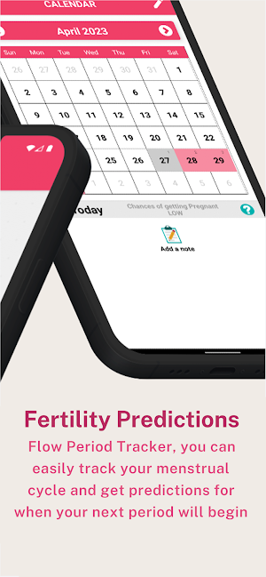 Flow Period, Ovulation Tracker Screenshot 1