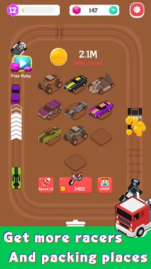 Merge Car Racer - Idle Rally Empire Screenshot 3