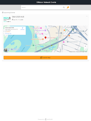 Offshore Network Events Screenshot 3