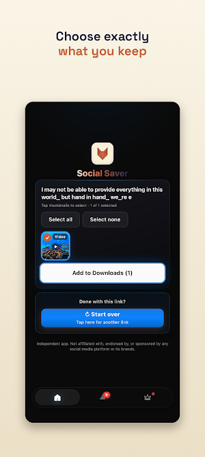 Social Saver: Video Downloader Screenshot 1