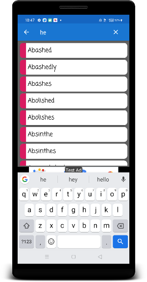 English To Hausa Dictionary Screenshot 1