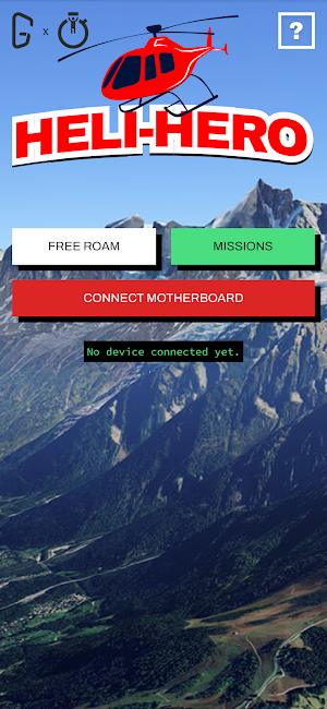 Heli-Hero - BLE Hangboard Game Screenshot 0