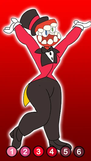 Pomni Digital Circus Coloring Screenshot 3