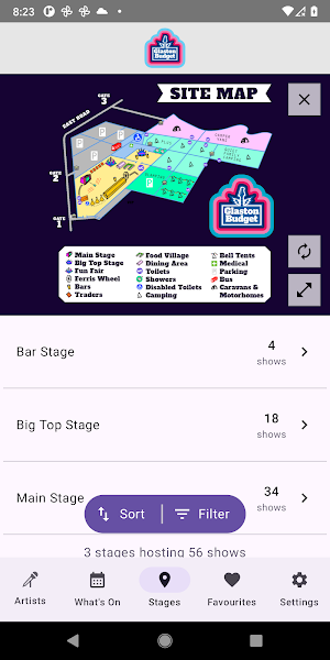 Glastonbudget Screenshot 3