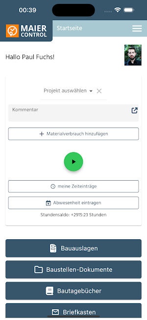 Maier Control Screenshot 1
