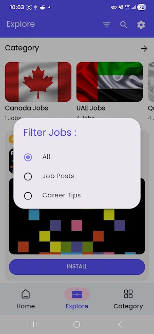 Indeezle - Fast Job Search Screenshot 2