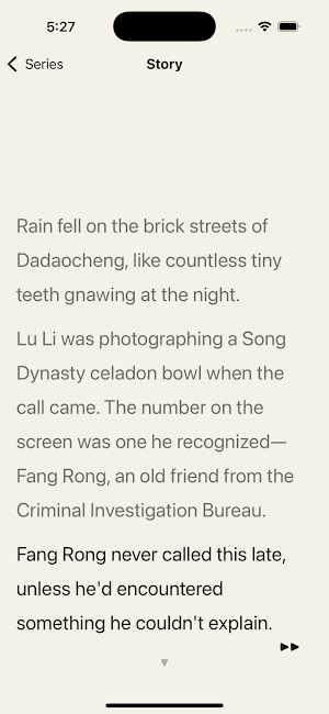 Afterimage — Mystery Novel Screenshot 1