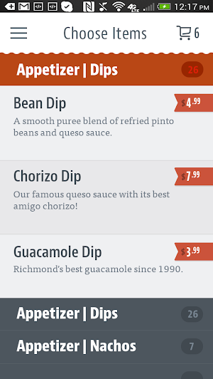 Mexico-Restaurant Screenshot 2