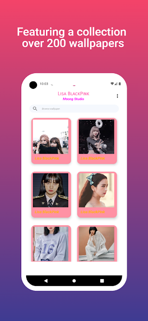 Lisa Blackpink Wallpaper Screenshot 0